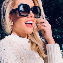 2018 Square Women's Sunglasses Fashion Sunglasses Luxury Brand Glasses Designer Shades Sun Glasses Women Men female oculos UV400