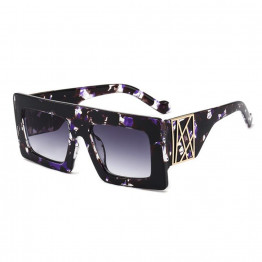 2020 New women's box Glasses UV400 Luxury vintage Sunglasses Women Square Oversize Fashion Eyewear