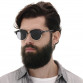 Fashion Mens Club Round Sunglasses Polarized Womens Brand Designer Polaroid Double Bridge Sunglasses Oculos de sol 2020