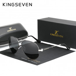KINGSEVEN Men‘s Driving Glasses Aluminum 2020 Sunglasses Men Polarized Pilot Frame Anti-Glare Mirror Lens Fishing Women Eyewear