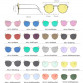 LeonLion 2020 Fashion Retro Sunglasses Men Round Vintage Glasses for Men/Women Luxury Sunglasses Men Small Lunette Soleil Homme