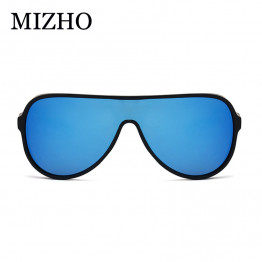MIZHO Minus Reflection Effects Pilot Goggle Unisex Tony Star Sunglasses Men Steampunk Designer Punk Sun Glasses Women Mirro 2020