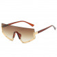 Summer Trendy Sunglasses UV400 Geometric Lens Eyewear Semi-rimless Sun Glasses For Women Men 2020 Streetwear