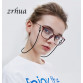 ZRHUA 1 PC Candy Color Elastic Silicone Eyeglasses Straps Sunglasses Chain Anti-Slip String Glasses Ropes Band Cord Holder