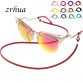 ZRHUA New Design High Elasticity Sunglasses Lanyard Strap Necklace Eyeglass Glasses Chain Cord Reading Glasses Strap Decoration