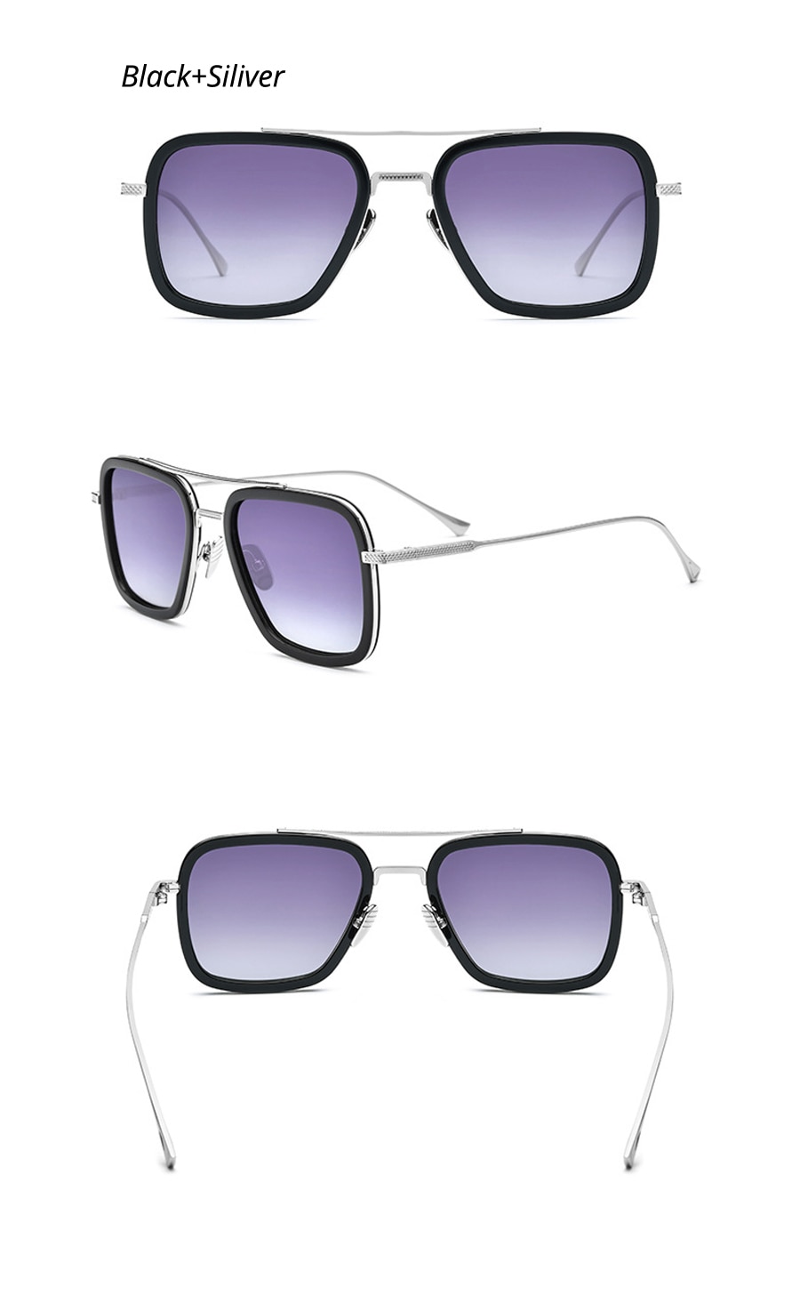 2020-Men-Polarized-Sunglasses-3-Colors-SiliverGoldBlue-Square-Metal-Frame-Come-With-Box-4000342657125