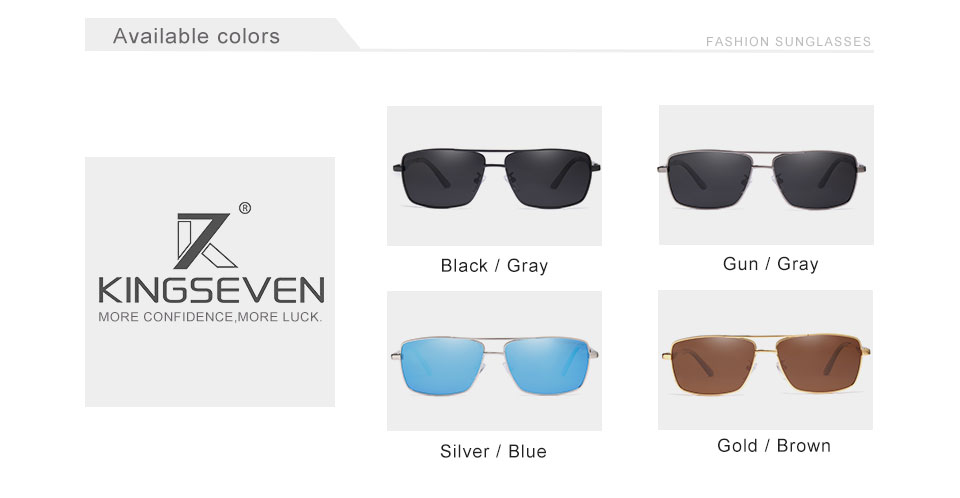 KINGSEVEN-2020-Brand-Classic-Square-Polarized-Sunglasses-Mens-Driving-Male-Sun-Glasses-Eyewear-UV-Bl-32890083437