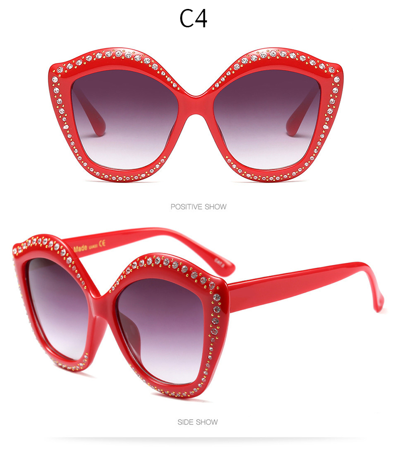 ROSANNA-New-Oversized-Women-Sunglasses-Fashion-Glasses-Special-Kisses-Shades-Brand-Designer-jewel-Su-32840275581